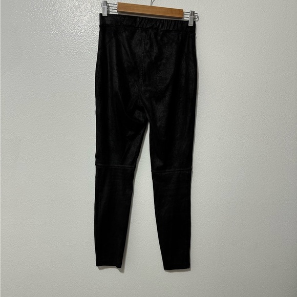 Free people women’s sueded legging pants in black size XS soft stretch moto boho - Picture 3 of 4
